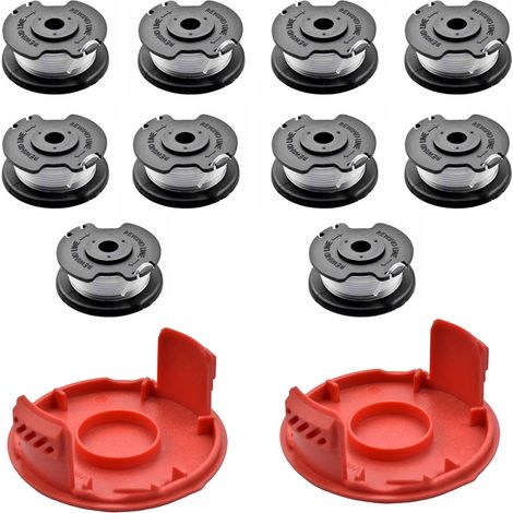 Bobine et couvercle de rechange pour coupe-bordures Einhell