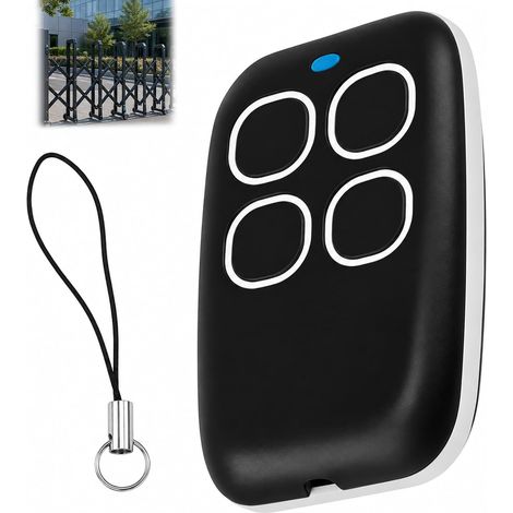 Télécommande Portail 4‑En‑1 Multifréquence 250‑915Mhz Code Fixe Roulant (1/5)