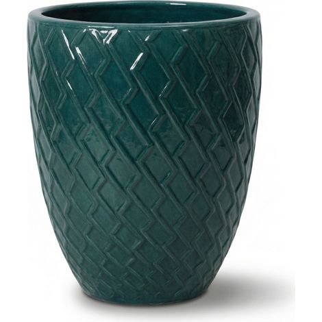 Vaso ZEUS 32x40cm blu petrolio