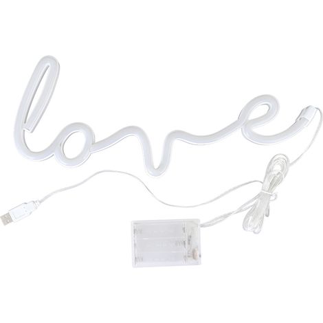Lumière LED [MODÈLE UNIQUE] Luminosphère Lettre PVC IP20 USB/Batteries 236g