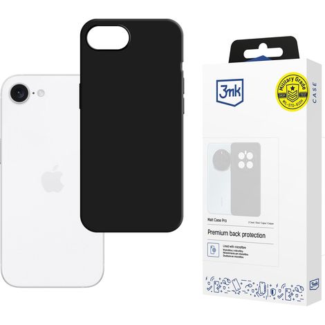 Custodia Apple iPhone 16E - 3mk Matt Case Pro (1/5)