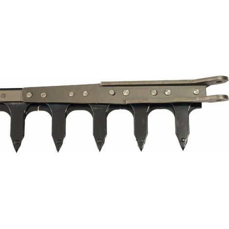Dentiera 12 denti a testa tranciata lunghezza 1,82 mt adattabile a Gribaldi e amp, Salvia Superior 72 (1/4)