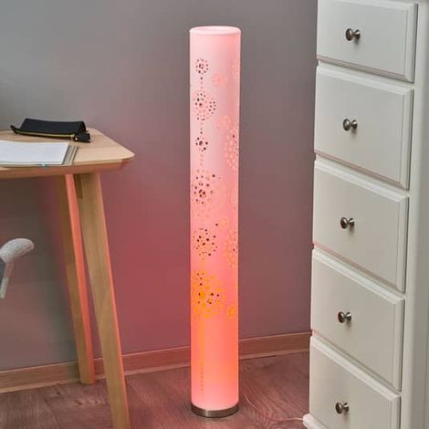 [NEUWERTIG] Lindby Dekorative Led Stehlampe Stehleuchte Lampe Leuchte Mirella Fernbedien10 B-Ware