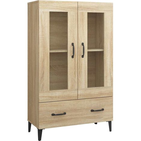 Maison Exclusive - Credenza Rovere Sonoma 70x31x115 cm in Legno Multistrato (1/5)