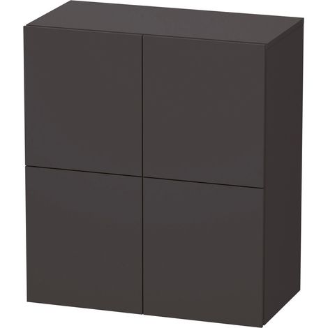 Duravit L-Cube armoires mi-hautes, 2 portes, 700x363x800mm, (1/5)