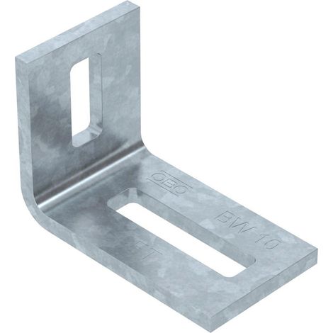 OBO Bettermann Ángulo de fijación 70x50x40 Acero galvanizado en caliente, 6019480