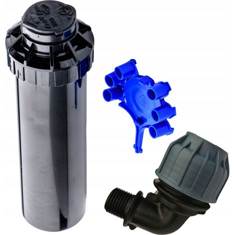 Arroseur Rain Bird 3504 et coude M de 25-1/2 po (1/4)