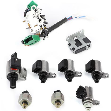 Jeffergarden JF011E, Solénoïde JF011E, Transmission Automatique et Accessoires, Kit de Solénoïde de Corps de Soupape CVT 9 Pièces JF011E RE0F10A Remplacement adapté pour Altima (1/5)