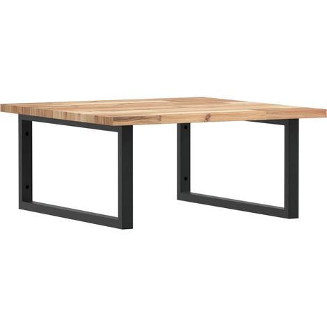 Maison Exclusive - Waschbeckenregal Wandmontage Stahl und Akazien