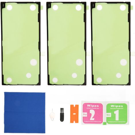 3 Pièces Adhésif de Coque Arrière pour Samsung Galaxy S22 Ultra 5G S908 - Film de Protection Plastique (1/5)