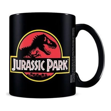 JURASSIC PARK - Logo - Mug noir 310 ml