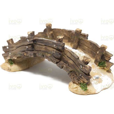 Ponte in Resina 14,5x7 cm Miniature per Presepe C3225 (1/3)