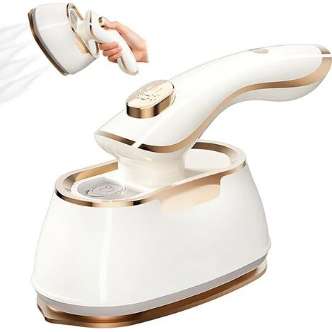 Défroisseur Vapeur 1000W Fer à repasser portable haute puissance pour maison bureau voyage réservoir d'eau de capacité de 45ML