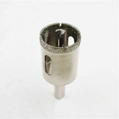 Foret de Diamant avec Foret Centreur, 25mm Trou Scie Cloche Trépan de Carottage Outils de Coupe pour Verre/Céramique/Carrelage/Pierre Claire (1/4)