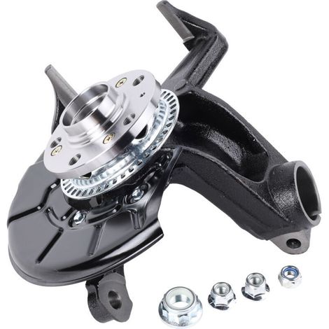 The front right steering knuckle is suitable for Volkswagen Bora, Beetle, Golf, Audi A3, SEAT and Skoda engines of 1.4 L, 1.6 L and 1.8 L.