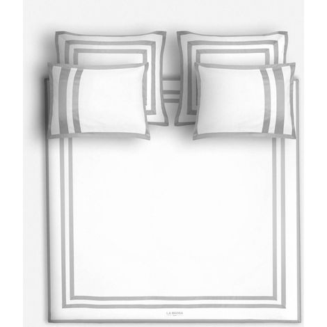Classy II Bettwäsche-Set 220X200 Grau (1/5)