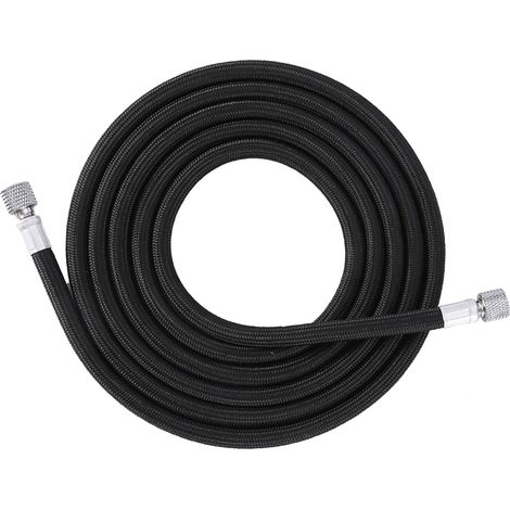 1,8 m langer, EVA-beschichteter Airbrush-Schlauch mit 1/8"- und 1/4"-BSP-Adapter (1/5)