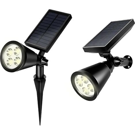 Faretto Pegaso Bianco Freddo con pannello solare GIOCOPLAST (1/2)