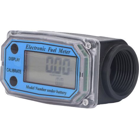 Débitmètre de carburant électronique 1,3 pouces – Affichage numérique – Compatible diesel, essence, urée – Autonomie 9000 heures (1/5)