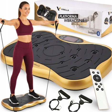 Pedana vibrante per allenamento, massaggiatore anticellulite + ebook (1/5)
