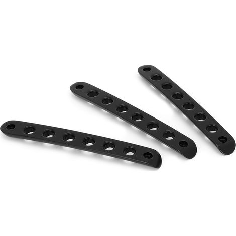 Set de 3 garnitures de poignée de porte en alliage d'aluminium pour Jeep Wrangler JK 2 portes 2007-2018 (1/3)