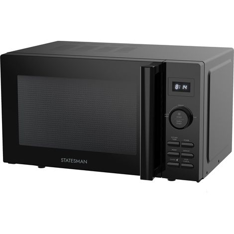 Statesman 20 Litre 800W Digital Microwave with Stainless Steel Cavity Black (1/3)