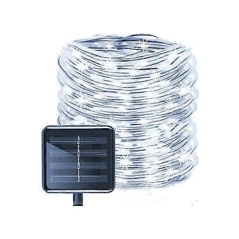 LED-Streifen-Girlande, Solarrhrenlicht, , wasserdicht, 12 m, 100 LEDs, solarbetriebenes Bandlicht, Kupferdraht, Rohrlicht fr Hochzeit, Zuhause, Party (1/5)
