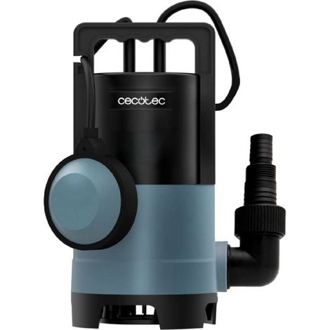 Cecotec Bomba de agua Axike 400 Dark, 400W, Caudal hasta 8000L/h, Altura Máx 5,5m, Profundidad 7m (1/5)