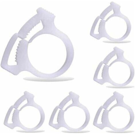 6 pièces B15 pinces de fixation du tuyau de balayage de piscine, convient pour le nettoyeur de piscine Polaris 180 280 360 380 480 (1/5)