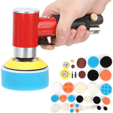 Polisseuse pneumatique AT-1500R48, machine de polissage, cirage, ponceuse, buse UE (1/5)