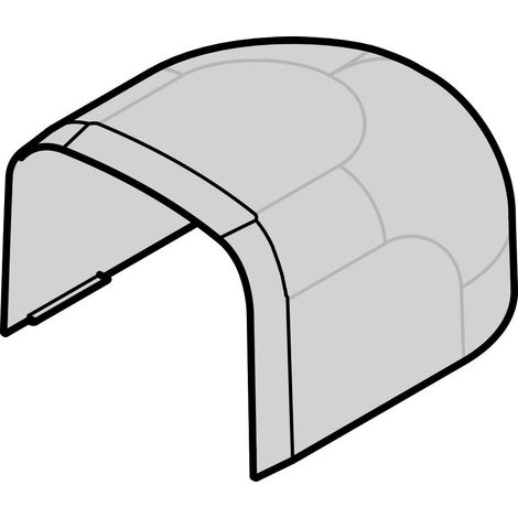 Embout p CLM30035 p 30mm h 35mm IK08-IK10 PVC rigide RAL 9010 blanc paloma (CLM300356)