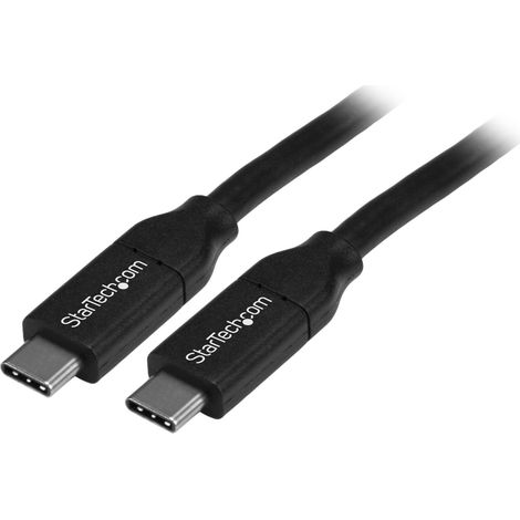 StarTech.com Cavo USB-C con Power Delivery (5A) - M/M - Certificato USB 2.0 da 4m (1/3)
