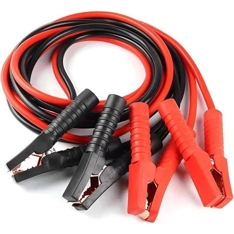 Cables De Démarrage pour Batterie De Voiture, Cable Démarrage en Cuivre pour Voiture Et Moto, Une Installation Permanente avec Prise Rapide Càbles De Démarrage, pour Voiture Et Camion (1/5)
