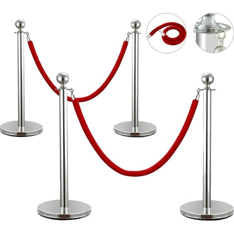 Barrière de contrôle de foule, construction durable, design élégant, D (1/2)
