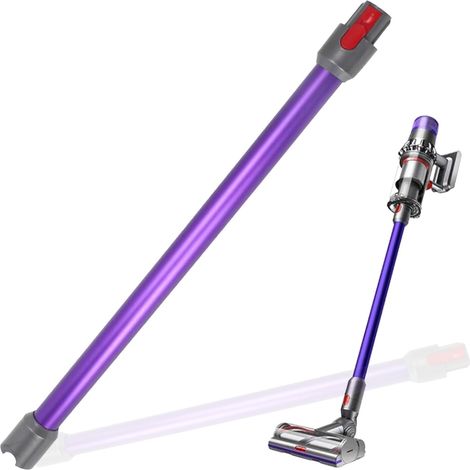 Jiajia AI-Telescopic Tube for Dyson V7 V8 V10 V11 V15, Telescopic Quick Release Handle for Dyson Vacuum Cleaner Extension Tube Accessory 72 cm - Purple (1/5)