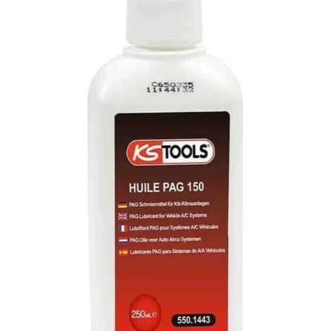 250 ml d'huile PAG 150 pour climatisation KS TOOLS