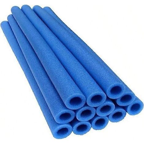 Lot de 12 protections pour poteaux de trampoline, tubes de rechange en mousse de 40 cm, faciles à installer (1/5)