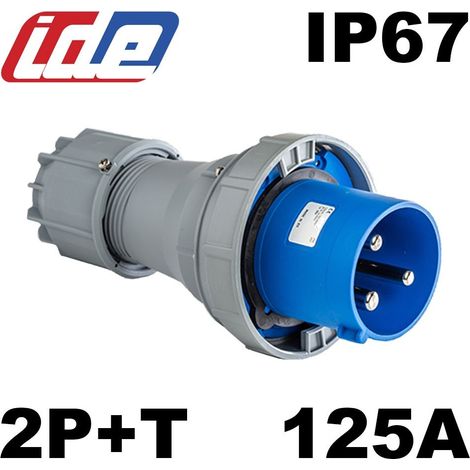 Prise 125a Monophasé 2p+t - étanche Ip67 - Ide (1/4)