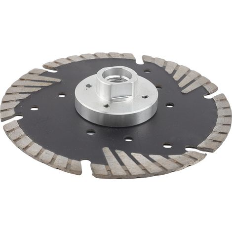 Lame diamant 125mm granit marbre béton – Coupe meulage brique filetage 5/8-11 pouces bride, construction (1/4)