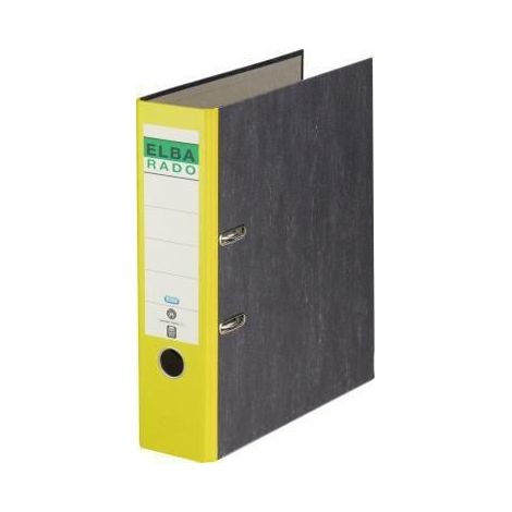 ELBA Ordner ELBArado 100022600 DIN A4 80mm Pappe gelb (1/4)