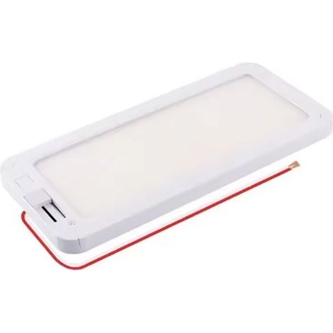 96 LEDs, 3-farbig, dimmbar, 12V-30V Deckenleuchte für Wohnmobile, Camper, Wohnmobile, LKWs und Wohnwagen (1/2)