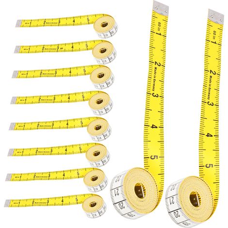 Lot de 10 mètres ruban souples en PU de 150 cm/60 pouces pour de multiples usages (1/5)