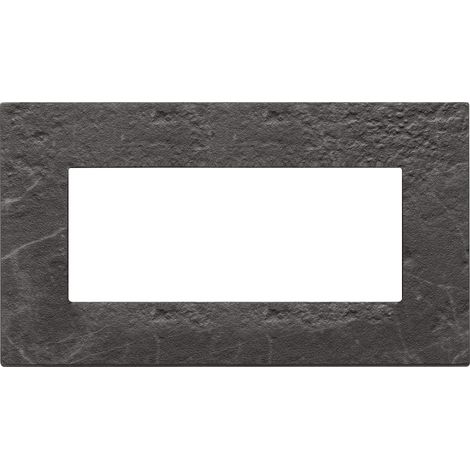 VIMAR - 22649.53 Placca 5M BS nero Marquina