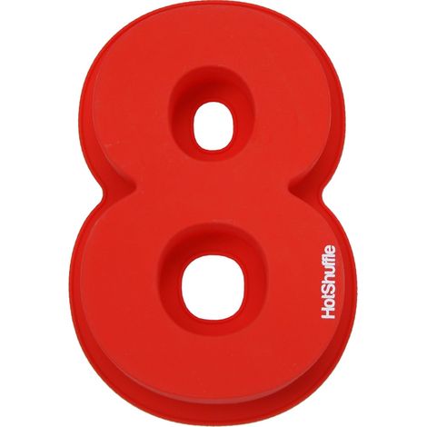 1 Moule à gâteau en silicone, nombre 8, antiadhésif, pour anniversaire et mariage
