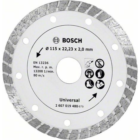 Diamante Universal Turbo:115Mm:Promoline - Bosch (1/2)