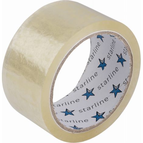 Acryl-Verpackungsband 48 x 60 mm  transparent (1/3)