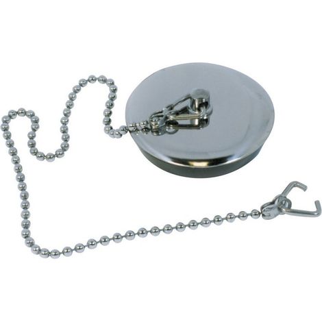 Tapón de placa de acero inoxidable 40x45