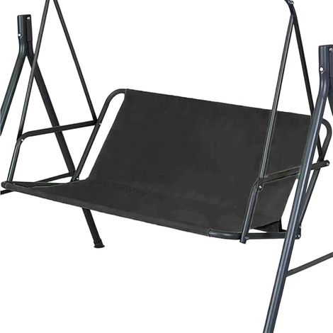 Housse de Rechange de 148x52x52cm pour Siège de Balancelle Chaise Longue Ou Banc en Tissu Oxford Épais 600D Imperméable Coussin pour Balancelle de Porche Ou Jardin. (1/5)