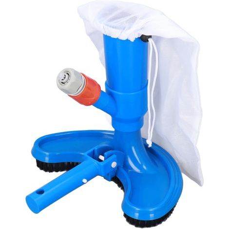 Aspirateur de piscine Mini nettoyeur sous-marin à Jet avec brosse et sac en filet pour piscines, spas, fontaines, norme européenne (1/5)