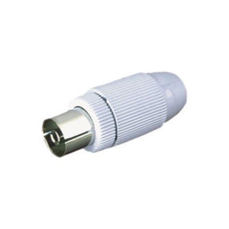 Conector de antena coaxial Macho Electro DH. Color Negro10.535/N 8430552010295